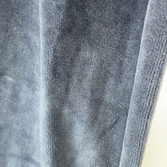 ❤️5/$25 NWOT KATE SPADE Broome Dark Navy Velour Sweatpants - Picture 4 of 8